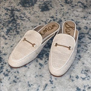 Sam Edelman Laurna Mule - White Wicker